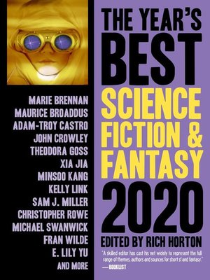 cover image of The Year's Best Science Fiction & Fantasy, 2020 Edition